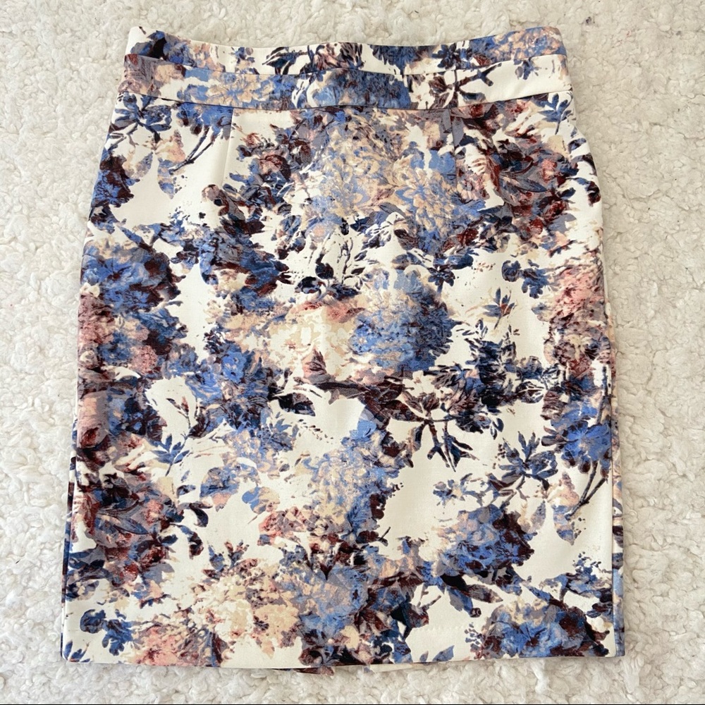 Grace Elements printed pencil skirt